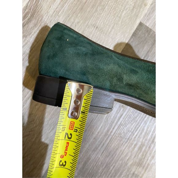 Montezemolo Green Suede Leather Loafers, Size EU 41 / Men's 8.5, MSRP $215 - Picture 8 of 9